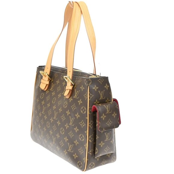 LOUIS VUITTON Multipli Cite Shoulder Bag Monogram Leather Brown 888-082525 - Picture 4 of 16